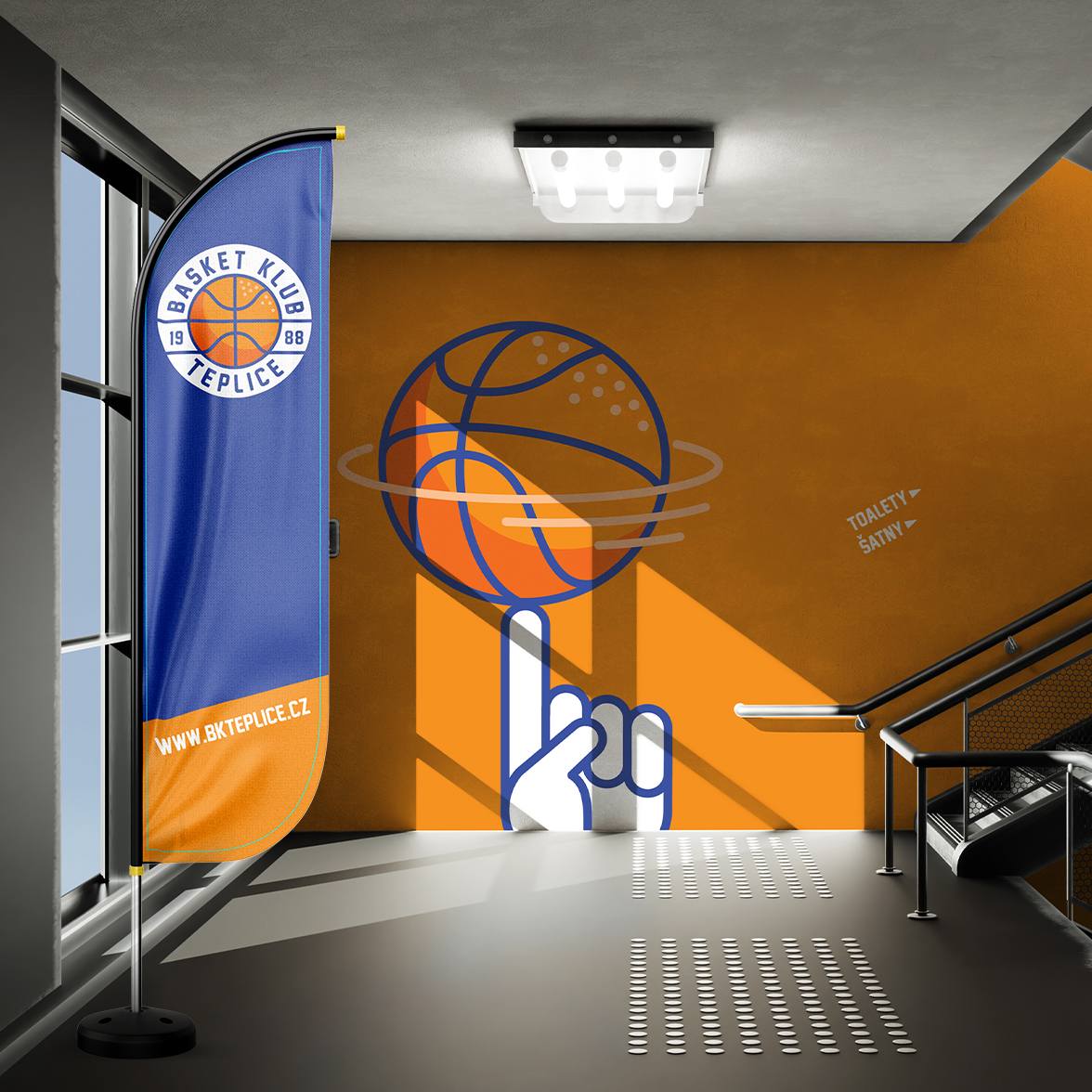 Basket klub Teplice – design 1